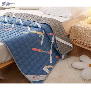 敷きパッド シングル 無地 夏用 綿100% 汗取り 敷パッド ベッドマットレス クール敷きパッド 兼用 折りたたみ式 洗濯機 洗える さらさら コットン ベッドパッド 敷パッド 4隅ゴム付き 夏 春