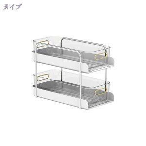 777円OFFクーポン クリアワゴン 2段 キッチンワゴン おしゃれ 透明 プラスチック キャスター付き スリム 引き出し 収納ボックス コンパクト ミニワゴン キッチンチェストネイルワゴン メイク