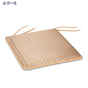 座布団 椅子用 椅子クッション チェアクッション チェアパッド 低反発クッション ダイニングチェア デスクワーク クッション お尻が痛くならない 暑さ対策 氷藤マット 通気性 吸湿性 涼し