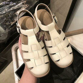 グルカサンダル レディース サンダル スクエアトゥ フラットサンダル 厚底 ベルト 大きいサイズ 歩きやすい シューズ 編み込み ストラップサンダル ヒール スポーツサンダル ビーチサンダル夏