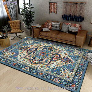 ペルシャ風ラグ カーペット 長方形 オリエンタル柄 2畳 3畳 カーペット ペルシャラグ ペルシャ絨毯風 おしゃれ アンティーク風 花柄 室内マット センターラグ 春 夏 滑り止め付き ホットカー