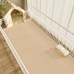 犬猫用マット 防水加工 滑り止め付き 消臭抗菌 厚手PVC フリーカット 床暖房対応 玄関マット お昼寝 ドッグ ケージ下敷き 洗える 防音クッション オフィス用 大きめ ズレない かわいい 木目