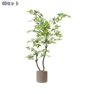 フェイクグリーン 大型 本物そっくり リアル 長持ち 室内用 リビング向け インテリアグリーン 落ち着いた雰囲気 樹木風デザイン 水やり不要 モダン空間に最適 鉢植え 人工観葉植物 RaogtCYU