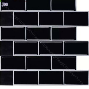 壁紙 立体 レンガ タイル シール 3D 剥がせる 30.5cm*30.5cm 10枚セット防水 耐熱 リフォームシート 洗面所 調理台 キッチン トイレ背景 凹凸 壁紙 シール カッティングシート のり付き ウォールス