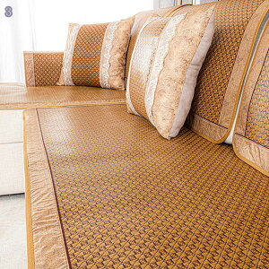 ソファーマット 籐マット 2人用 天然 涼み デスク チェア 快適 通気 クールパッド 多機能 引っ越し 吸湿速乾 薄手 ソファーシーツ 撥水 耐久性 洗濯可能 癒す系 3人用 ロングチェアシート ソ