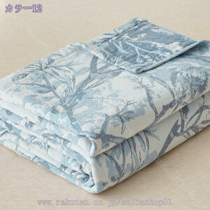 二重 ガーゼケット 夏用 ブランケット 冷感ケット 夏掛け 空調対策 昼寝/オフィス/旅行 洗えるケット ソファケット 柔らかい 昼寝ケット カバー不要 昼寝毛布 エアコンケット オフィス/ベッ