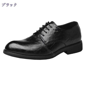 革靴 メンズ ビジネスシューズ 紳士靴 外羽根 ドレスシューズ 冠婚葬祭 通勤 スーツ靴 撥水レザー 紳士 皮靴 カジュアル 歩きやすい 防水 通気性 蒸れない 抗菌防臭 シューズ レースアップ