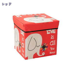 収納スツールボックス カラフルシリーズ 折り畳み可能収納ボックス 座れる 椅子 チェア 足置き オットマン 収納ボックス ケース 正方形 折りたたみ式 キューブボックス 腰掛けイス 椅子 い