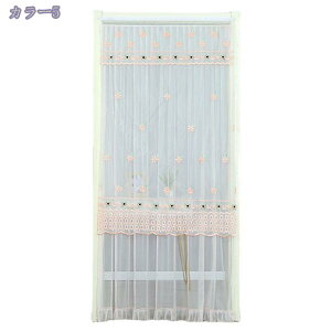 777円OFFクーポン レースのれん 目隠し 和風 洋風 間仕切り カーテン のれん 暖簾 おしゃれ ロング丈 北欧 モダン ゴージャス 洗濯可 レースカーテン 透けない UVカット 薄手 カフェカーテン イ