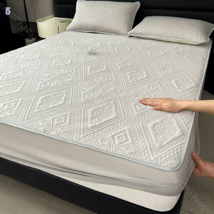 敷きパッド 寝心地よい 涼しい 冷感 夏用 吸汗通気 毛玉なし 猛暑対策 防臭 防ダニ ベッドシーツ 冷感マット 四隅ズレ防止ゴムバンド付き 速乾 洗える 防水タイプ 快適 花柄 無地 清潔 衛生