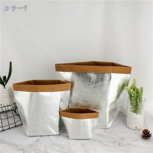 鉢カバー おしゃれ 植物 花 プランター クラフト 収納 洗面台 洗面所 下 棚 袋 保存袋 収納袋 収納ケース 収納ボックス インテリア かわいい 花台 北欧 カフェ風 ガーデニング マルチ 一人暮