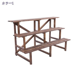 2000円OFFクーポン フラワースタンド3段130cm 木製 おしゃれ 花台 シンプルな木製フラワースタンドガーデニング インテリア雑貨 ちっちゃくてかわいい サボテンなどの多肉植物やインテリア雑
