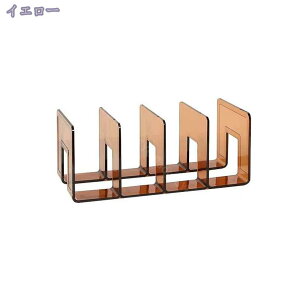 1000円OFFクーポン ブックスタンド クリア 事務用品 書類ケース おしゃれ シンプル デザイン モダン オシャレ 本立て 本棚 本 収納 スタンド ブックラック 卓上 子供部屋 文具 整理整頓 仕切り