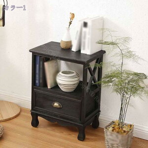 サイドテーブル 木製 マホガニー材 コロニアル様式 ヨーロッパスタイル アンティーク風 ナイトテーブル 花台 フラワースタンド アンティーク調 花台 アンティーク サイドテーブル 木製 レ