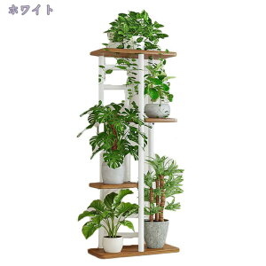 プランタースタンド フラワースタンド ガーデンラック 鉢スタンド アイアン 植木鉢 棚 シェルフ 花台 収納 玄関 飾り 収納ラック 花置き棚 シンプル おしゃれ 4段 室内/屋外 玄関/ベランダ ス