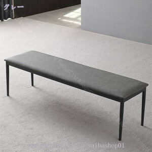 ダイニングベンチ 単品 100cm 2人 ダイニング ベンチ 椅子 イス チェア チェアー スツール ソファ 角 カフェ 黒脚 合皮 長方形 長椅子 クッション PVC 背もたれなし 北欧 シンプル おしゃれ 食卓