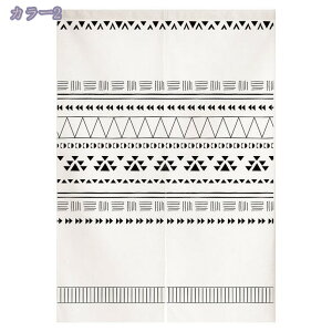 500円OFFクーポン カフェカーテン 小窓用 カーテン 60cm丈 90cm丈 45cm丈 幾何柄 菱形 和風 目隠し デコレーション カフェ屋 喫茶店 キッチン窓 レストラン 居室 バースデー 引越し祝い インテリア