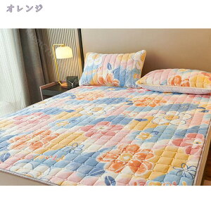 敷きパッド シングル 冬 ぽか暖 静電気防止 あたたかい フランネル ふんわり 丸洗い可能 極厚 マイクロファイバー あったか 4隅ゴム付き シングル おしゃれ インテリア マットレス用 純色 動