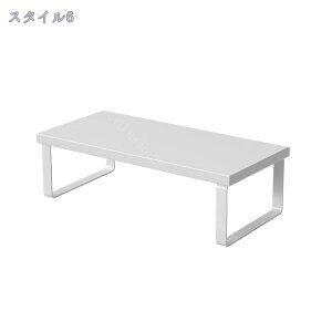 500円OFFクーポン モニタースタンド 木製 ノートパソコンスタンド コンピュータースタンド デスクオーガナイザー モニター台 ノートパソコン収納 プリンター台 デスク上置棚 机上ラック パ