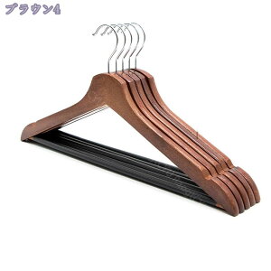 ハンガー ズボン省スペース 木製ハンガー 収納ハンガー 物干しハンガー 天然の美しい木目 型崩れ防止 衣類変形にくい 軽量で耐久性があります 頑丈 跡つかない 汎用性が超高い バスタオル