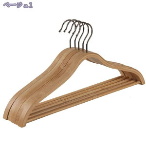 衣類ハンガー 木製 乾湿両用 10本組 衣類ハンガー 物干しハンガー 軽い薄い ノンスリップハンガー 型崩れしない 便利な収納 変形しにくい 洋服 ウッド クロゼット収納 シルバー RaogtCYU