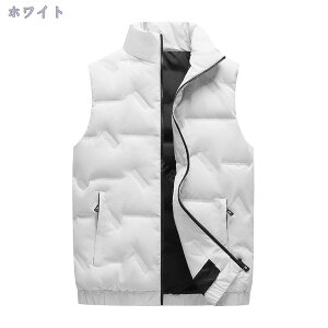 1000円OFFクーポン ダウンジャケット メンズ ダウンベスト 中綿ジャケット 防寒 軽量 ライトダウン チョッキ 寒さ対策 あったか ダウンコート ベスト ノースリーブ 袖なし 通勤 通学 ビジネス