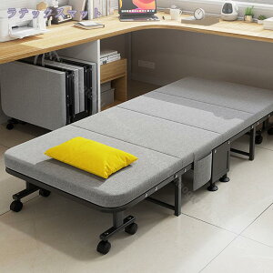2000円OFFクーポン 折りたたみベッド コンパクト 軽量 収納便利 自宅用 オフィス スチール製 丈夫 安定 静音 通気 耐荷重 仮眠 野外 釣り 自宅用 簡易ベッド 省スペース 移動便利 キャスター付