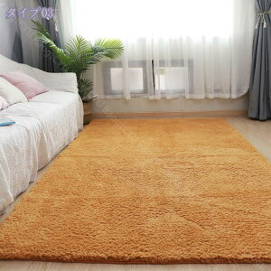 2000円OFFクーポン カーペット ラグマット 洗える ラグ 絨毯 滑り止め付 抗菌 防臭 防ダニ オールシーズン 床暖房対応 ふわふわ じゅうたん 柔らかいマイクロファイバー 防音 寝室 雰囲気 リビ