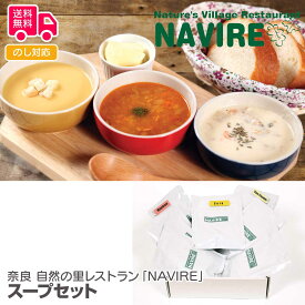 奈良　自然の里レストラン「NAVIRE」 スープセット【送料無料（代引不可）】