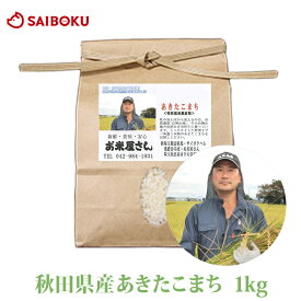 お米 あきたこまち 1kg 600913 秋田県産 2023年産 米 通販 当日精米 直売所 農家 直接契約 特別栽培農産物 ギフト 内祝い 母の日 父の日 結婚 出産 お返し お礼 贈り物 贈答品 プレゼント 誕生日 お取り寄せグルメ 食べ物 食品 高級 贅沢 国産