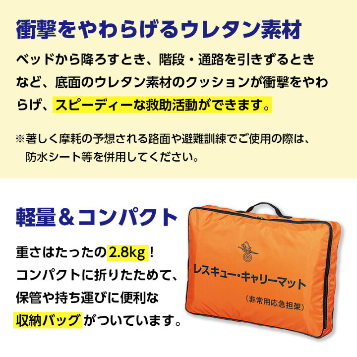 楽天市場】レスキューキャリーマット : 防災のサイボウ 楽天市場店