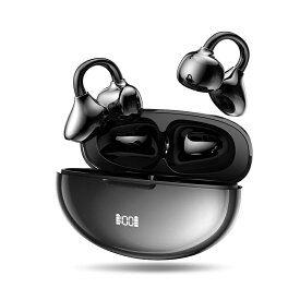 ＼2026　新モデル／空気伝導イヤホン ワイヤレスイヤホン Bluetooth6.1 耳を塞がない 耳挟み式 OWS TWS 完全ワイヤレス 低遅延 HiFi高音質 指向性音声 軽量 快適装着 長時間再生 ENCノイズキャンセリング マイク内蔵 防水防滴 iPhone17 iPhone16e Android対応