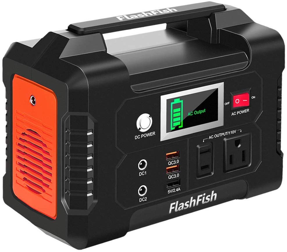 楽天市場】FlashFish ポータブル電源 大容量 小型発電機 40800mAh 