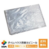 daim ダイムハウス1坪用 ファスナータイプ替えビニール 側面(腰)用 ダイムハウス ビニールハウス 小型ハ…
