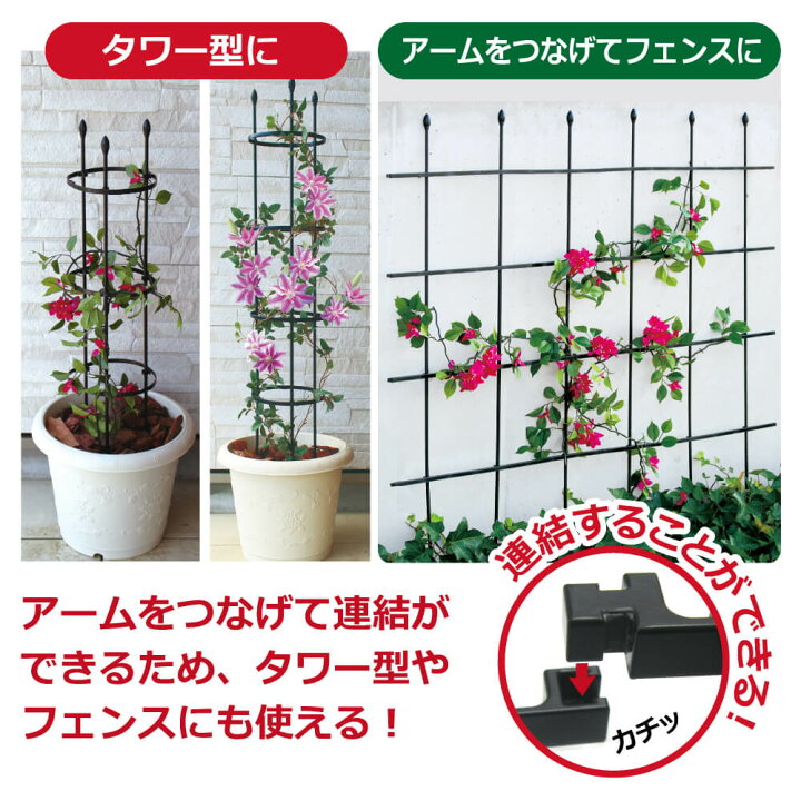 楽天市場 Daim 自在型 トレリス幅60cm 高さ90cmつる性植物 薔薇 トレリス バラ ばら プランター ベランダ ラウンドトレリス 園芸 組み立て不要 フェンス 支柱 園芸 ガーデニング メーカー直販 第一ビニール 株