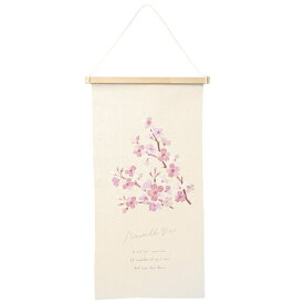 プレミアム刺繍タペストリー Lサイズ 桜の枝 5013-A かわいい 春 インテリア サクラ さくら 花見 花柄 壁飾り 飾り 装飾 おしゃれ