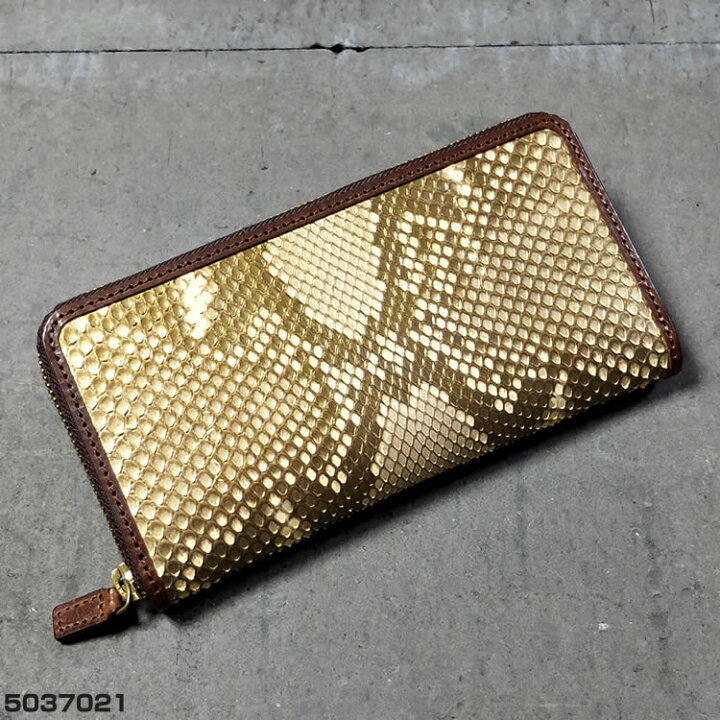 楽天市場】クローナ ダイヤモンド パイソン ラウンドファスナー 長財布  