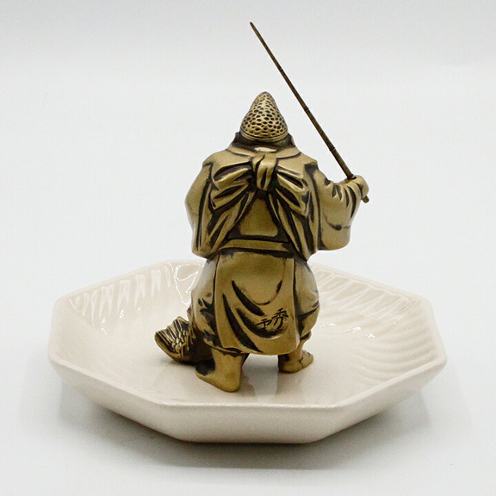 楽天市場】古美金調 七福神 像(金属製) 石板台座 付 金運 上昇願い好運 