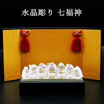 楽天市場】七福神 置物 宝船（素材（インテリア）ガラス・クリスタル 
