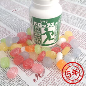 賞味期限2031.05 サクマ 非常災害用ドロップス 5年保存 (防災備蓄の倉庫番 災害対策本舗)