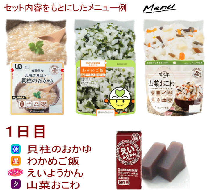 楽天市場】賞味期限2031.01以降 防災士厳選 非常食 保存食セット 1人 3
