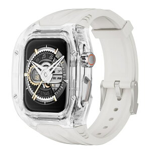 �y10%OFF�N�[�|���z�z���z�������� 45mm 44mm Apple Watch �o���h ��̌^ �o���h PC�P�[�X+TPU �����f�ސ� ��̌^ �A�b�v���E�H�b�`�o���h �Ή� Series 9/8/7/SE2/SE/6/5/4 �ϏՌ� �j���ʗp ���蕨