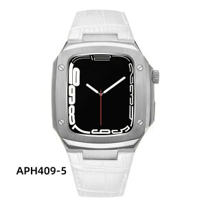 �y24-2���I�N�[�|�����p��15%OFF�z�������� apple watch s9 �o���h apple watch7/8�{�v �o���h �X�e�����X �J�o�[ Apple Watch 9 �X�e�����X �o���h Apple Watch SE �o���h apple watchS7/S8 44mm 45mm��̌^ �����p�o��