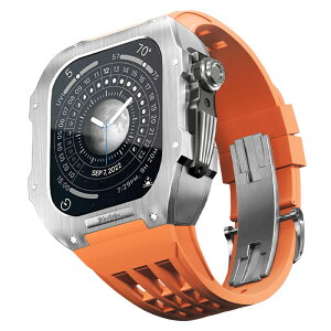 �y11-20���I�N�[�|�����p��15%OFF�z�������� apple watch 9 �o���h �X�e�����X �J�o�[ Apple Watch 8 �o���h �X�e�����X Apple Watch series8 6 5 4 SE 45mm ��̌^ �o���h �����p�o���h �N���R�_�C�� ���U�[�X�g