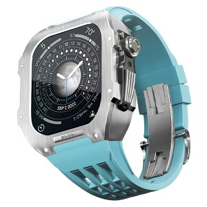 �y11-20���I�N�[�|�����p��15%OFF�z�������� apple watch 9 �o���h �X�e�����X �J�o�[ Apple Watch 8 �o���h �X�e�����X Apple Watch series8 6 5 4 SE 45mm ��̌^ �o���h �����p�o���h �N���R�_�C�� ���U�[�X�g
