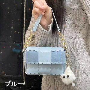 【21-31日!クーポン利用で15%OFF】送料無料 ショルダーバッグ diyキットレザーウォレットクラフトキットブラック ソーイングクロスボディバッグ ハンドメイド手作り編み物バッグdiy 手芸 バ