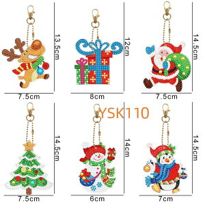 【21-31日!クーポン利用で15%OFF】送料無料 刺繍キット5D ダイヤモンドアート キーホルダー キット 初心者 ダイヤモンドペインティングインテリア ハンドメイド クロスステッチ ダイアモンド