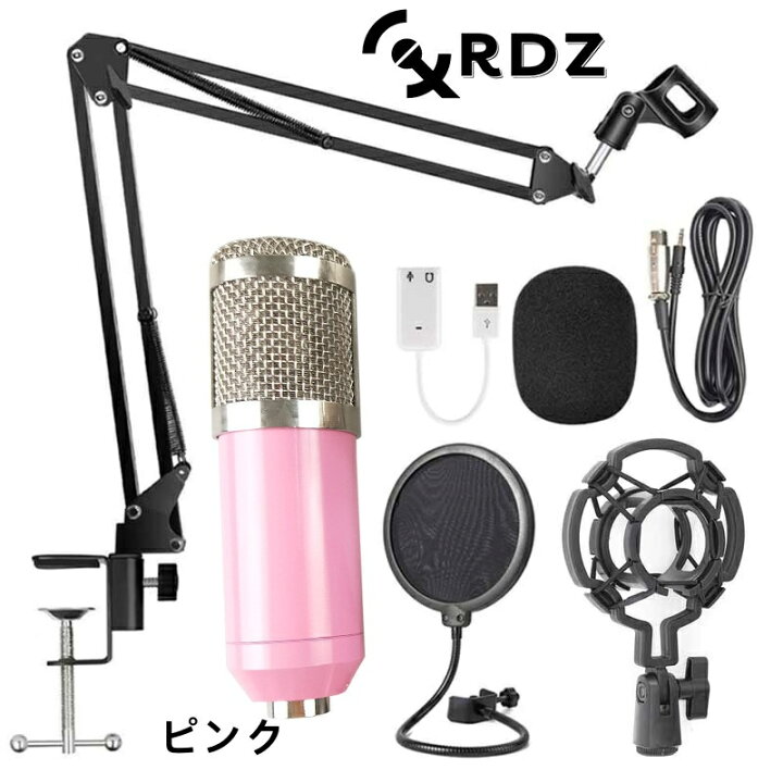 楽天市場】【クーポン利用で10%OFF】送料無料 USBマイク コンデンサー 