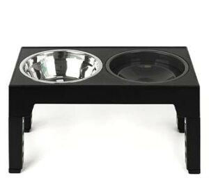 【クーポン利用で10%OFF】送料無料 ペットボウルフードボウル 犬 早食い防止 食器 大型犬 スタンド 台 お皿 中型犬大型犬 ペット用品 食器 フードスタンド付き高度調節4段 ステンレスボウル