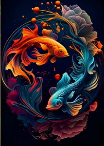 【クーポン利用で10%OFF 】 刺繍キット 5D ダイヤモンドアート 動物 コイ キット ビーズ刺繍 錦鯉 初心者 ダイヤモンドペインティングインテリア 趣味 ハンドメイド クロスステッチ ダイアモ